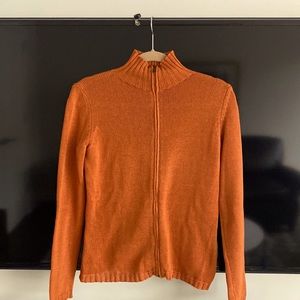 Max Mara weekend  front zip sweater.